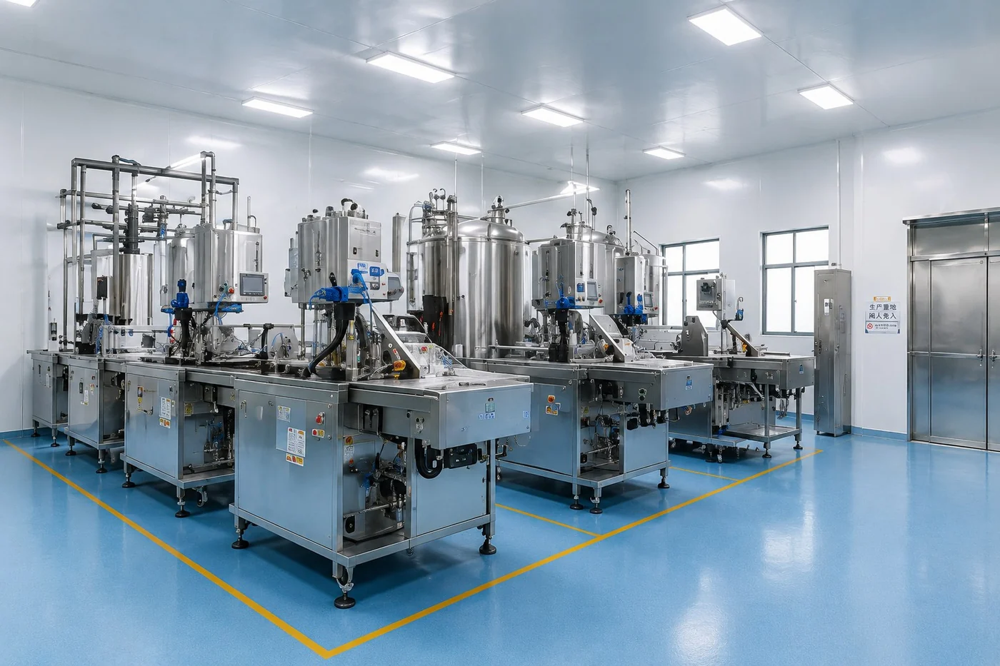 Sauce pouch filling production line